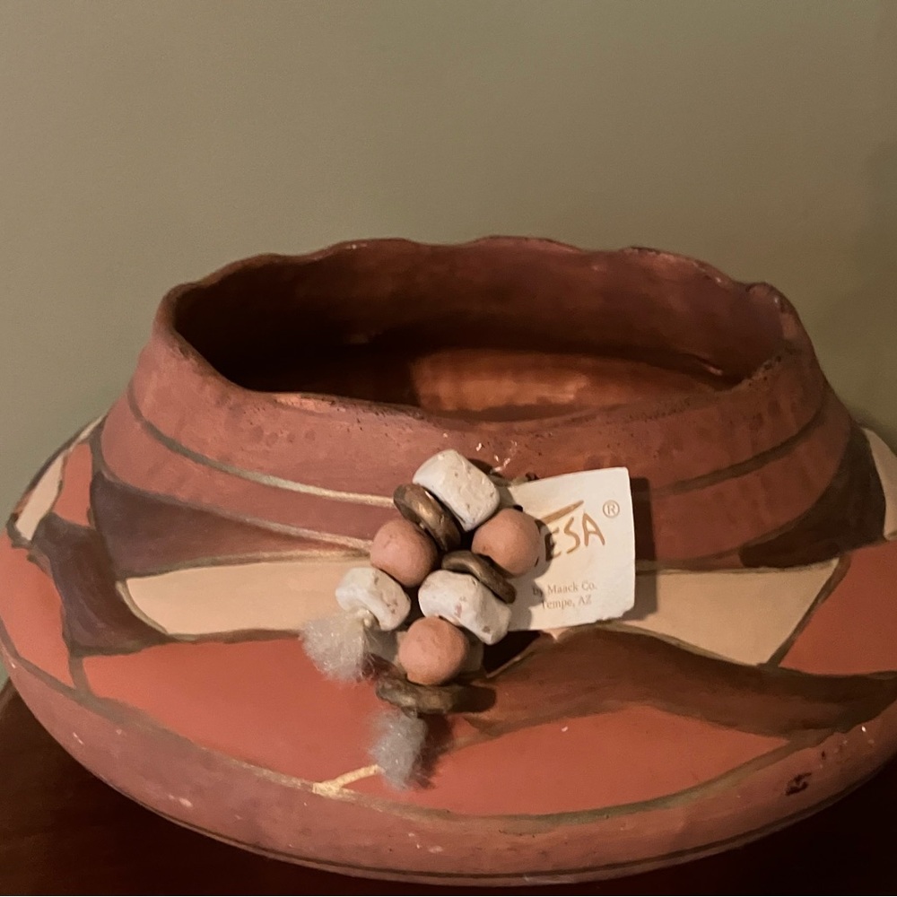 Tesa Southwestern Pottery with Tag
